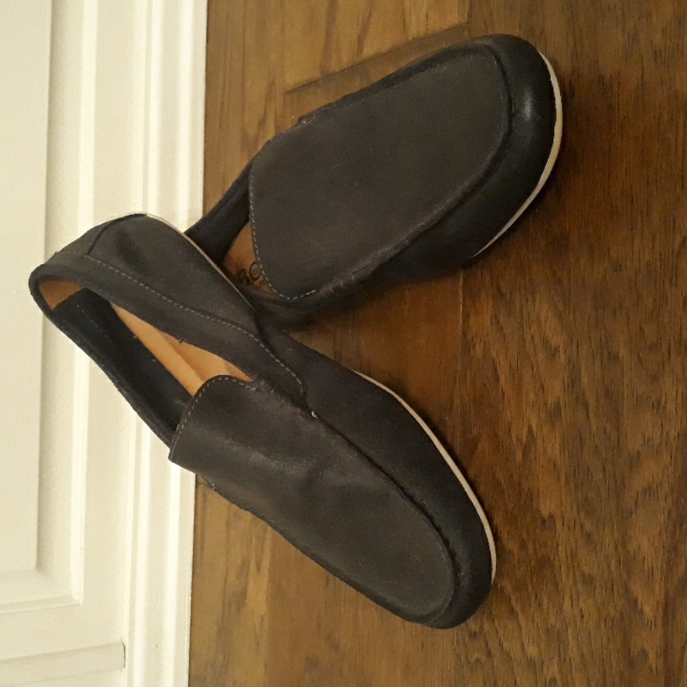 Born "Allan" Leather Driving Loafers, Size 8